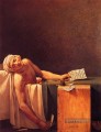 Der Tod von Marat Neoklassizismus Jacques Louis David